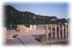 Klangterrasse mit Blick Elbaufw�rts